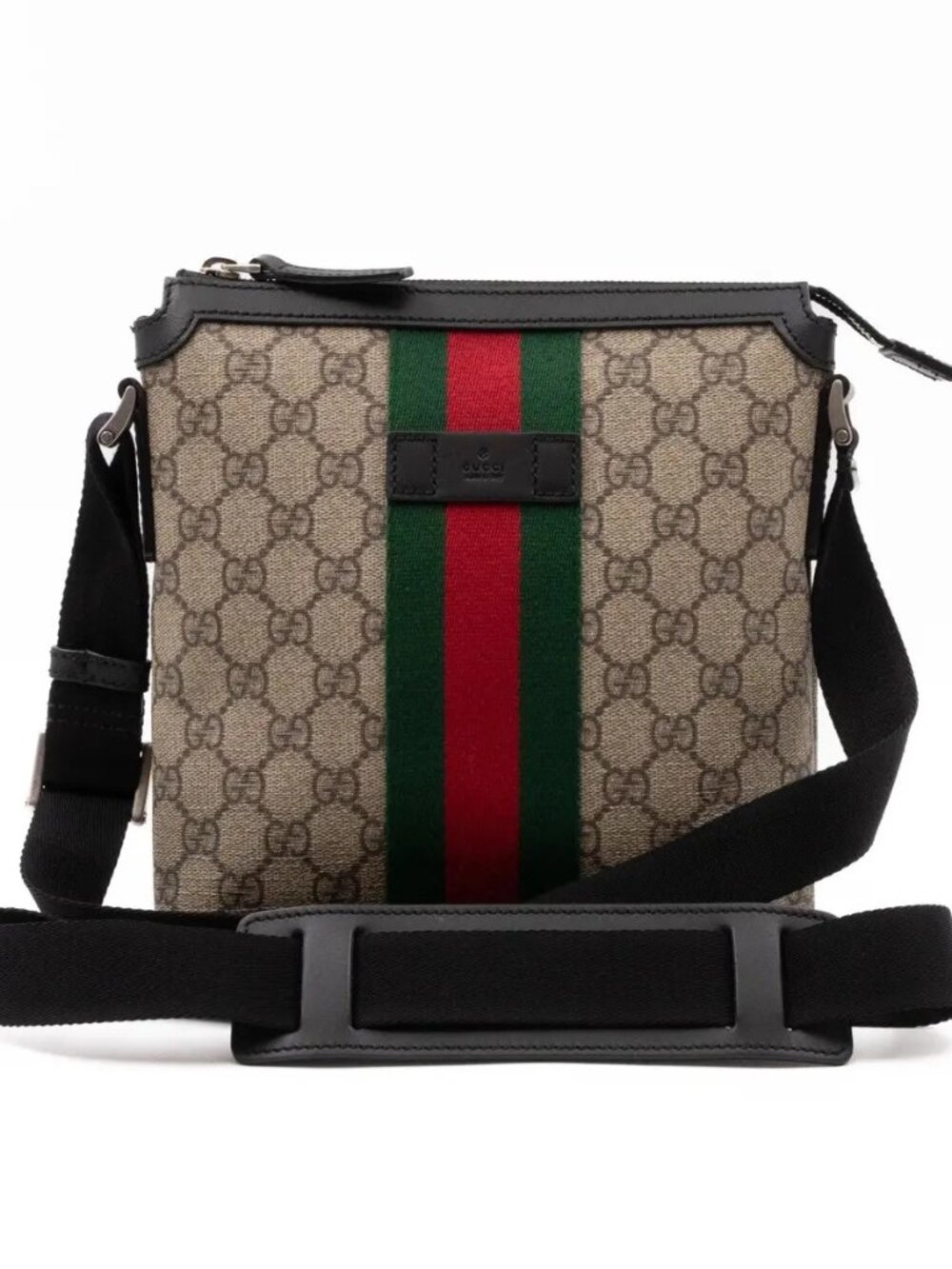 Gucci Web GG Supreme Messenger Bag